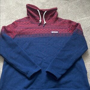 Vineyard Vines Red and Blue Sweater - Small